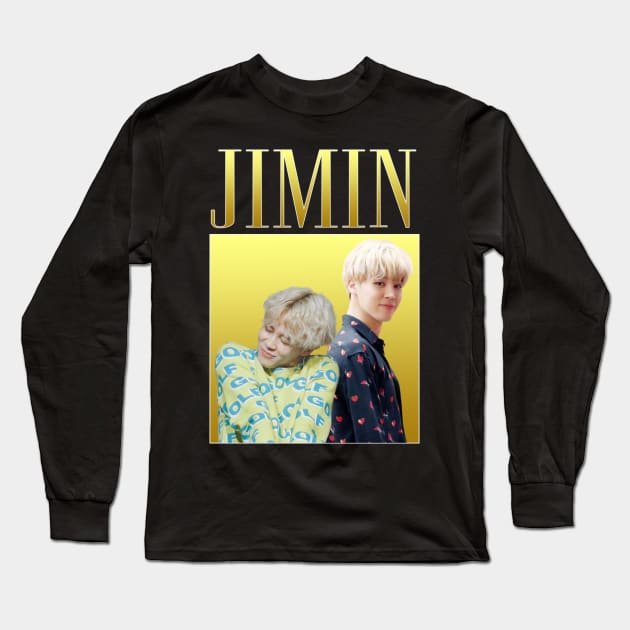 Jimin Long Sleeve T-Shirt by mickeyralph